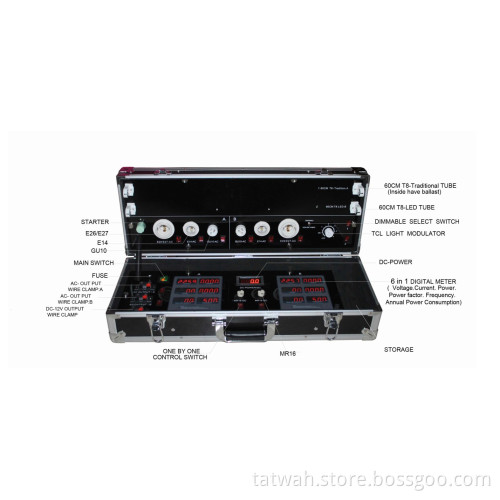 LED Demo Case (TW-GLF6221-13P)